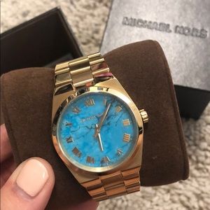 Michael Kors Turquiose Watch - Womens